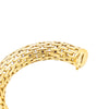 Secondhand Vintage 18K Yellow Gold Woven Collar Necklace - '80s