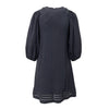 Secondhand Red Valentino Embroidered Crepe Flared Dress - '10s