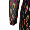 Secondhand Saint Laurent Peacock Jacquard Cocktail Dress - '20s
