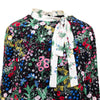 Secondhand Valentino Floral Print Midi Dress - '10s