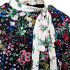 Secondhand Valentino Floral Print Midi Dress - '10s