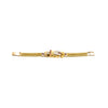 Secondhand Retro Diamond, Ruby & Gold Cover Watch Bracelet – '40s