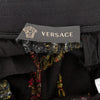 Secondhand Versace Floral Baroque Velvet Trousers - '10s