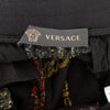 Secondhand Versace Floral Baroque Velvet Trousers - '10s