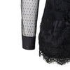 Secondhand Valentino Lace Embroidered Long Top - '10s