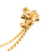 Secondhand Vintage 18K Gold Double Clip Brooch with Diamonds – Retro Bow Sheaf Design - '40s