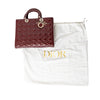 Secondhand Dior Cannage Lady Dior Bag - '10s