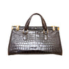 Secondhand Vintage Crocodile Leather Handbag - '90s