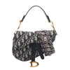 Dior Mini Oblique Canvas Saddle Bag Secondhand
