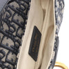 Dior Mini Oblique Canvas Saddle Bag Secondhand