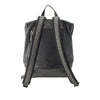 Ferragamo Gancini Coated Canvas Trimmed Leather Backpack Secondhand