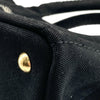 Prada Small Canvas Canapa Logo Tote Secondhand