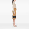 Secondhand Celine Shiny Calfskin Triomphe Claude Shoulder Bag