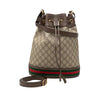 Secondhand Gucci GG Supreme Web Ophidia Bucket Bag