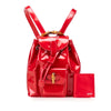 Secondhand Gucci Mini Patent Bamboo Drawstring Backpack