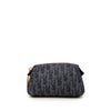 Dior Oblique Denim Flight Cosmetic Pouch Secondhand