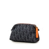 Dior Oblique Denim Flight Cosmetic Pouch Secondhand