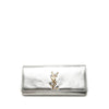 Saint Laurent Metallic Calfskin Cassandre Clutch Secondhand