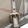 Burberry Shimmer Check Coated Canvas Crossbody Secondhand