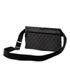 Gucci GG Denim Double Pocket Belt Bag Secondhand