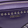 Prada Mini Leather Studded Camera Bag Secondhand