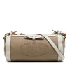 Prada Canvas Canapa Logo Bow Barrel Crossbody Secondhand