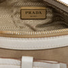 Prada Canvas Canapa Logo Bow Barrel Crossbody Secondhand