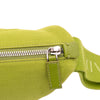 Prada Canvas Canapa Triangle Logo Wristlet Clutch Secondhand