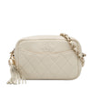 Chanel Small CC Flat Quilted Caviar Camera Bag Secondhand