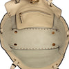Valentino Small Grained Calfskin Rockstud Trapeze Satchel Secondhand
