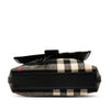 Secondhand Burberry Mega Check Wool Shoulder Bag