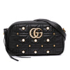 Gucci Small GG Marmont Matelasse Leather Pearl Studded Crossbody Secondhand