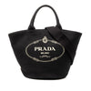 Prada Canvas Canapa Logo Tote Secondhand