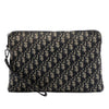 Dior Oblique Canvas A4 Zipped Pouch Secondhand