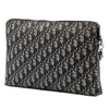 Dior Oblique Canvas A4 Zipped Pouch Secondhand