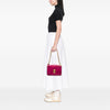 Valentino Leather B Rockstud Flap Shoulder Bag Secondhand