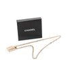 Chanel CC Gold Plated Perfume Bottle Locket Pendant Necklace Secondhand