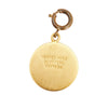 Hermès Gold Plated Clou de Selle Pendant Secondhand