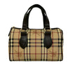 Burberry Haymarket Check Boston Bag Secondhand