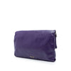 Prada Soft Calf Fold Over Shoulder Bag Secondhand