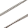 Secondhand Chanel Silver Plated CC Rhinestone Pendant Necklace