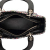 Dior Medium Multicolor Metallic Fabric and Patent Leather Lady Dior Secondhand