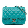 Chanel Mini Square Classic Lambskin Single Flap Secondhand
