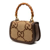Gucci Small Jumbo GG Canvas Web Bamboo 1947 Top Handle Bag Secondhand