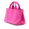 Prada Small Canvas Canapa Logo Tote Secondhand
