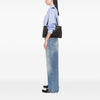 Prada Denim Canapa Logo Satchel Secondhand