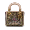 Dior Mini Calfskin Beaded and Embroidered Lady Dior Secondhand