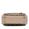 Dior Mini Calfskin Beaded and Embroidered Lady Dior Secondhand