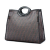 Fendi Large FF 1974 Mesh Runaway Shopper Tote Secondhand