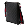 Gucci Small GG Supreme Web Messenger Bag Secondhand